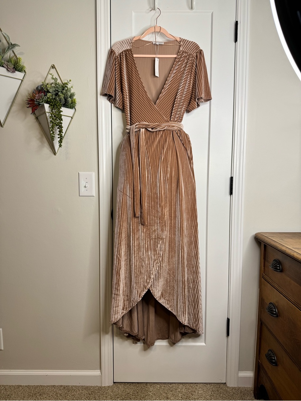 Baltic Born Maxi Mocha Wrap Dress - Picture 7 of 7